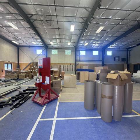 Our gym (new floor to come!)