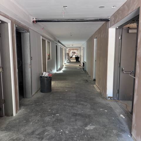 Our primary hallway